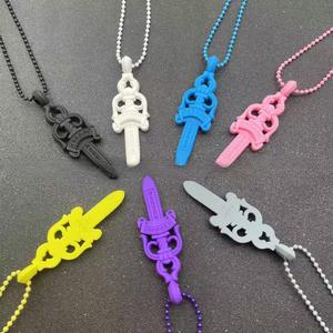 크롬 하츠풍 실리크롬 실리콘목걸이 크롬목걸이 쥬얼리