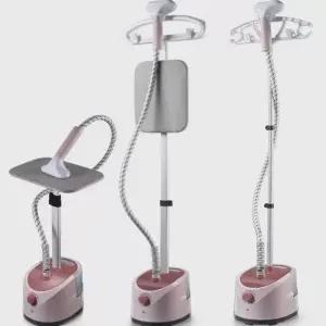 그린 스탠드 스팀다리미 행거 옷걸이형 접이식이동식거치대