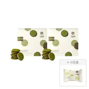 오설록 시그니처 비스킷 10입, 2개 + 증정(그린티웨하스 17g, 1개)