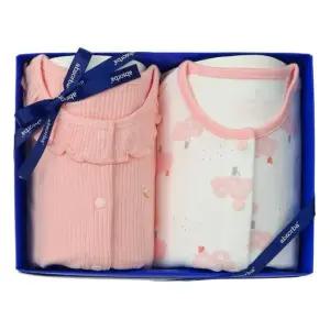 [갤러리아] (압소바출산,백일,돌,유아내의세트)라일리슬림내의+투라랑내의세트(A2D-10384SET)