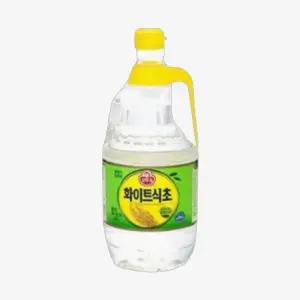 오뚜기 백식초 화이트식초 청소용 대용량 1.8L 3개