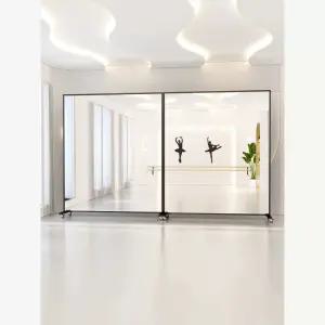 연습실 거울 댄스 대형 전신 이동식 무용실 가정용