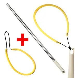 물고기 스텐 작살 작살대+고무줄 바다 선상 잠수 다이빙 해루질 낚시 작살촉 삼지창 뜰채대