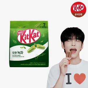 [공식]네슬레 킷캣 초콜릿 그린티(7개입)+로투스(7개입)