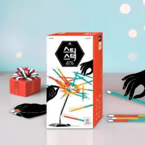 스틱스택 보드게임 스틱 막대 쌓기 균형잡기 밸런스 복불복게임 파티 가족놀이 집중력발달