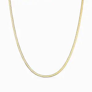 18K 칼렌 스네이크 체인 목걸이 대