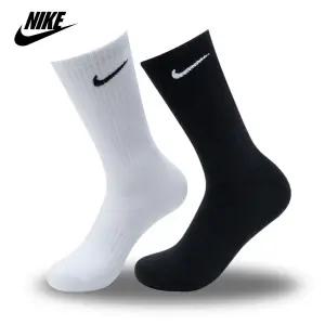 나이키 에브리데이 쿠셔닝 3켤레 장목 양말 화이트