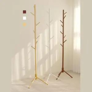 코너 스탠드 옷걸이 행거 코너 틈새 이동식 사무실/원목/스텐드/헹거/옷봉/기둥/가방/걸이/스탠딩/옷거리