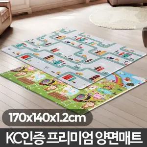 양면 놀이방매트 대 메트 놀이 거실 아기 국민 애기/매트/PVC/유아/소음/방지/층간/어린이집/어린이/안전/
