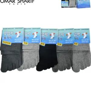 오마샤리프 발목 조임없이 편안한 신사 발가락 양말남자양말 남성양말 발