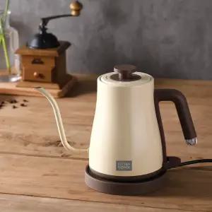 키친플라워 초고속 가열 뉴트로 전기 드립 주전자 1.2L KEK-DJD120