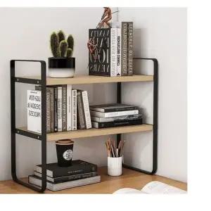 GDM 효율적인 공간연출 2단 선반 다용도선반 2단선반 수납선반 철제선반 원목선반 접이식선반