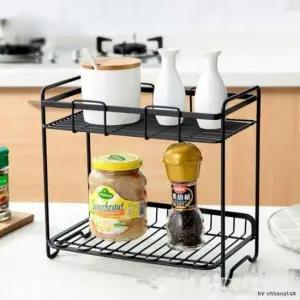 은플 다용도 2단 철재선반 철재선반 다용도선반 주방선반