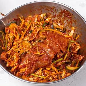 리얼 국내산 홍어무침 1.2kg 홍어회 무침