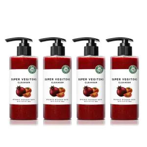 조성아 원더바스 슈퍼 베지톡스 클렌저 레드 300ml 4개_B