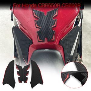 오토바이 연료 탱크 보호 패드 두꺼운 미끄럼 방지 가스켓 스티커 고무 Honda CB650R 2019-2025