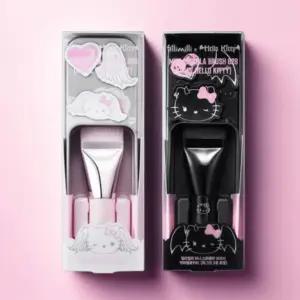 필리밀리 헬로키티 천사와악마 미니스파츌라브러시 828(+마그넷3종) 올리브영기획
