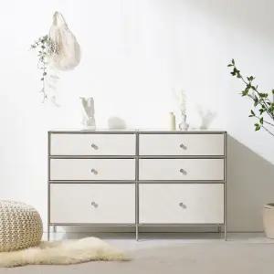 보루네오 마르체 빌리 E0 미드센츄리 와이드서랍장 1200 BMF041C (착불)