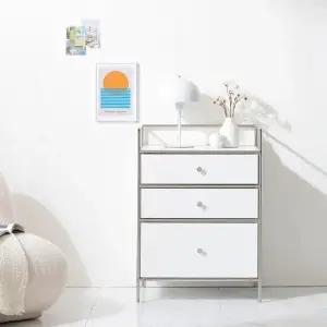 보루네오 마르체 빌리 E0 미드센츄리 3단 서랍장 600 BMF043C (착불)