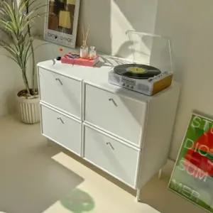 나무뜰 클레어 E0 1000 속깊은 서랍장 와이드 대형 빅서랍장 수납장 PKF162C (착불)