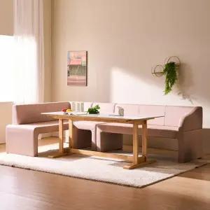 글라세 통세라믹 6인 식탁세트/3인+1인+코너형