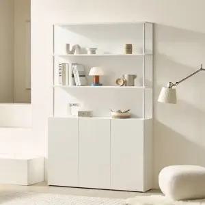 아씨방가구 크로크 모듈 다용도 높은 5단 선반 수납장 1200