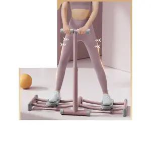 하체운동기구 가정용 골반 허벅지 근육 강화 피트니스 스키머신 (핑크)