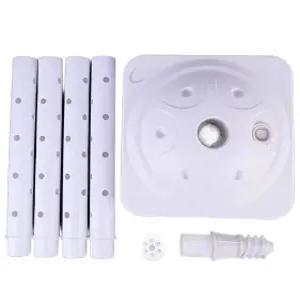 풍선꽂이 솜사탕 진열대 막대사탕 행사 운동회 1.75m 블루 고정대 풍선꽂이