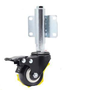 쇼바바퀴 철문 스프링 대형 2인치 고하중 운반기 교체용 중량물 바퀴 충격방지 3cm 교체