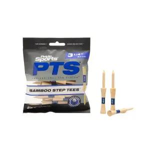 [프라이드스포츠] PTS 밤부 스텝티 높이조절 골프티꽂이 대나무티 우드티 롱티 숏티