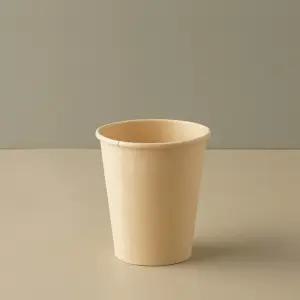 대나무 종이컵 6.5온스 100개 PLA 코팅 자판기 사무실