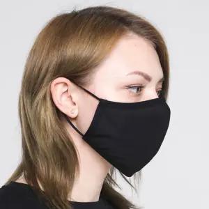 빨아 쓰는 천마스크 블랙 스판 성인 면마스크 서 세탁 재사용 입체형