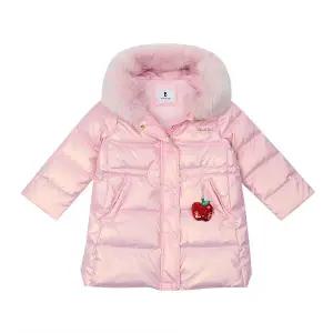 [프랜치캣](강남점)핑크롱오리털점퍼 Q45DBJ100P1