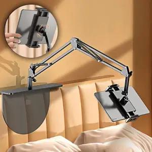 무설치 다용도 만능 침대 스마트폰 태블릿 거치대