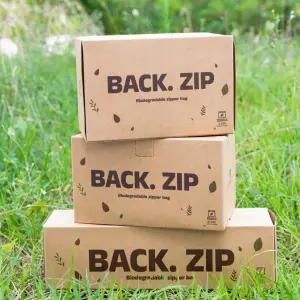 [Will.BACK]자연에 투자하는 친환경 생분해 지퍼백 BACK ZIP