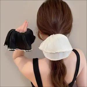 [콩심팥심]곱창밴드 여성 대형 머리끈 헤어 스크런치 빅사이즈