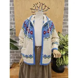 [레코브](신세계 사우스시티)자카드후드집업가디건(LC31EZKC619X)