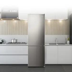 루컴즈 냉장고 262L 2도어 원룸 소형 미니 음료수 방문설치포함 R262M01-S 실버