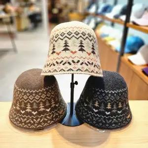 [대구백화점] [캡텐]엘르 트리패턴울 벙거지 3(ELE6UGB006)