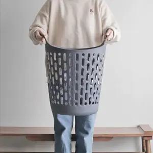 대형 대용량 메쉬 세탁바구니 빨래바구니 빨래보관함 빨래통 빨래수거함 다용도바구니