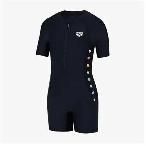 [셀러허브 1]아레나 세이브존08 여아동 수영복 젤리베어 3부 반신 반팔 슈트 생존수영  A5FG1GI01