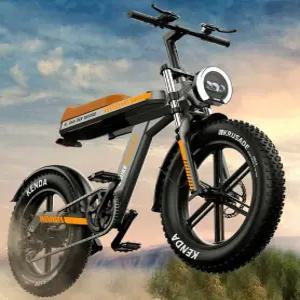 충전식 전기자전거 48V 20AH 리튬 배터리 70/140km 장거리 오토바이 자토바이