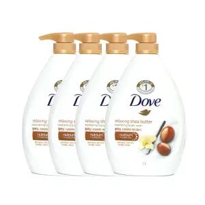 도브 릴랙싱 시어버터 1L 4개