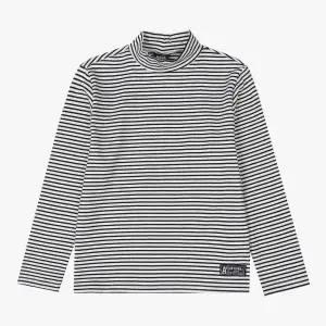 [롯데백화점]인디고뱅크키즈 기모 후라이스 반목 티셔츠(레귤러핏) IKLA25W01