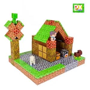 마인크래프트 자석블럭 블록 어린이 퍼즐 완구 장난감 창의력 유아 교구 세트