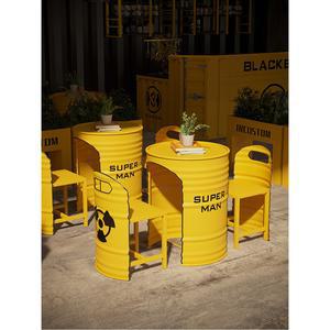 야외 바테이블 정원 의 원목 120x40x105cm 부식 운지 베란다 데크용