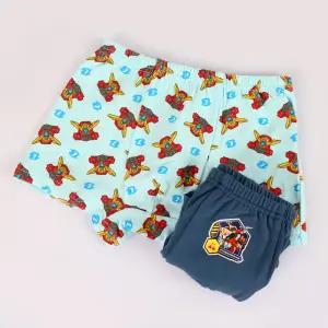 헬로카봇 남아용 드로즈 팬티 2매세트_1