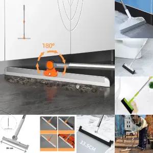 키밍 실리콘 2단 물닦이 50cm 창문닦이 청소도구 물기/제거/욕실/스쿼지/창문/밀대/빗자루/청소/유리/닦기