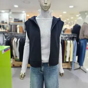 시슬리/애플아울렛/후드 집업 베스트 SACTE5461