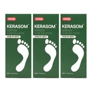 케라좀 큐어 솔루션 케라즘 캐라좀 케라줌 케리좀 30ml 3개 DJ